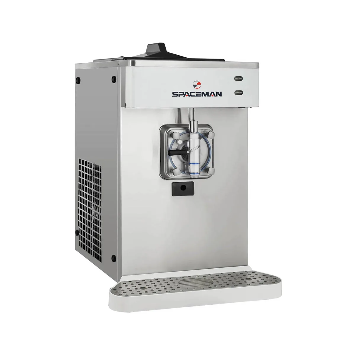 Spaceman 6690-C Cylinder Type Frozen Beverage Machine, Air Cooled w/26qt. Hopper - 3hp - Single