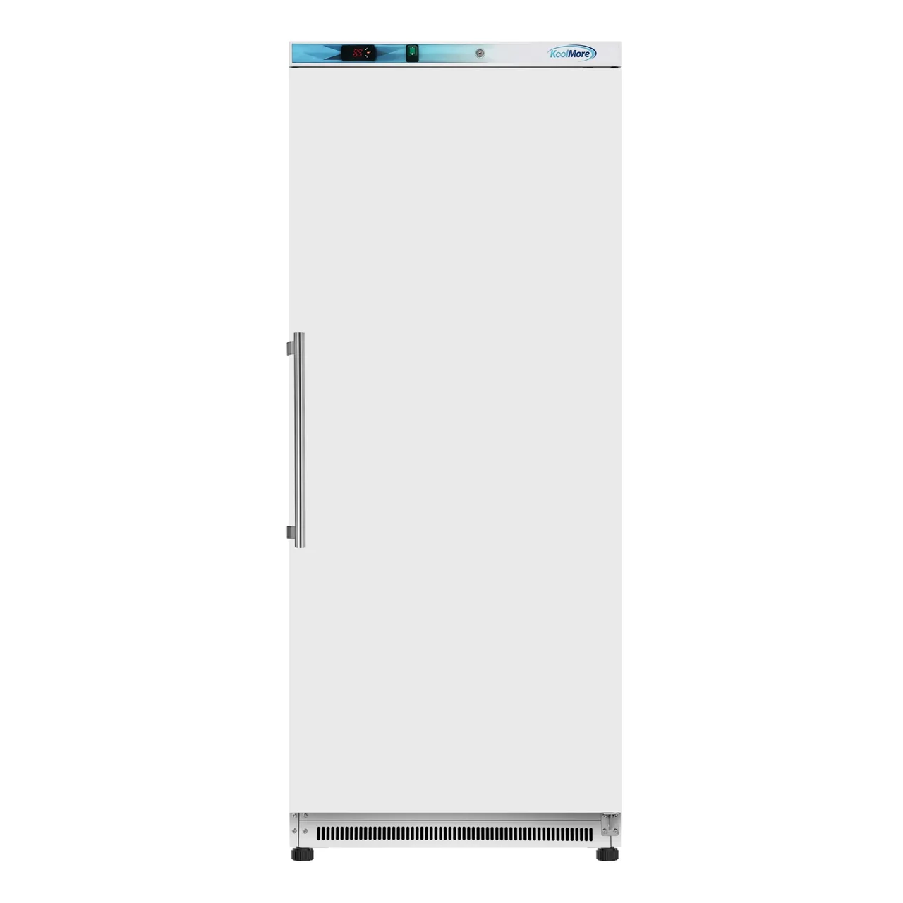 Koolmore KM-FMD20WH 30" 1-Solid Door Reach-In Freezer, Bottom Mounted, 21 cu. ft., White Finish