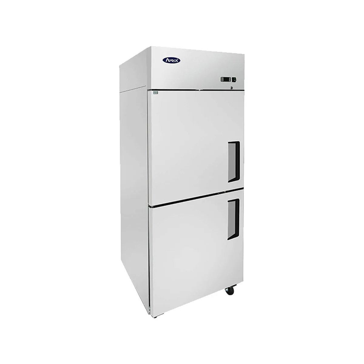 Atosa USA MBF8010GRL 28" 1-Section Reach-In Refrigerator w/ Left Hinged 2 Half Solid Door, Top Mounted, 21 cu. ft.