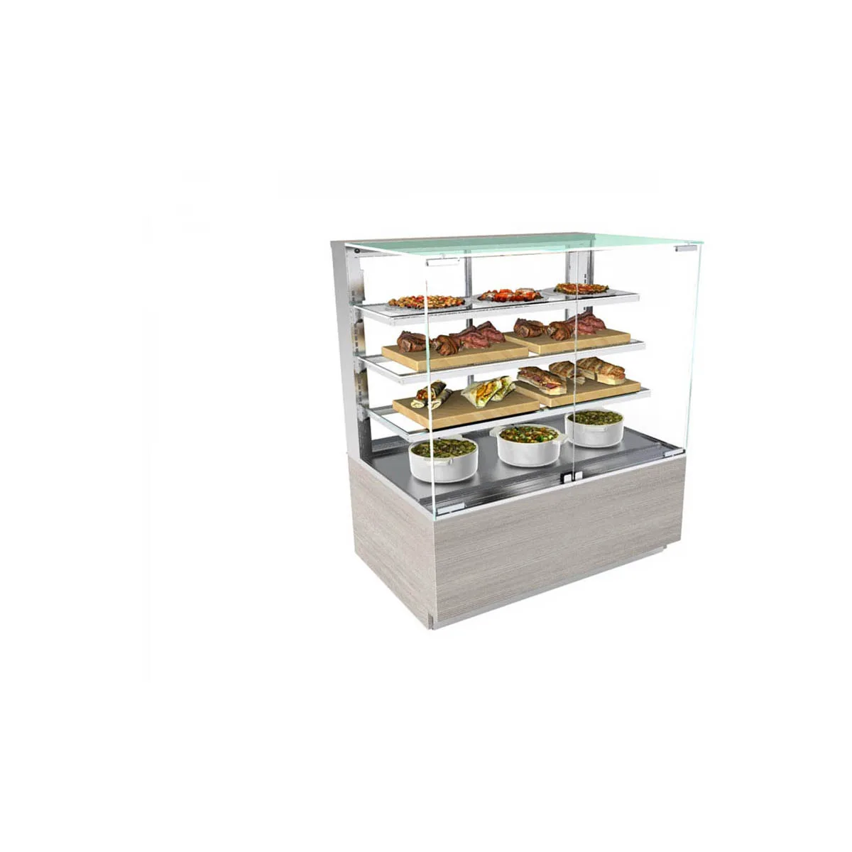 Structural Concepts NR4855HSV 48" Reveal® Service Heated Display Case