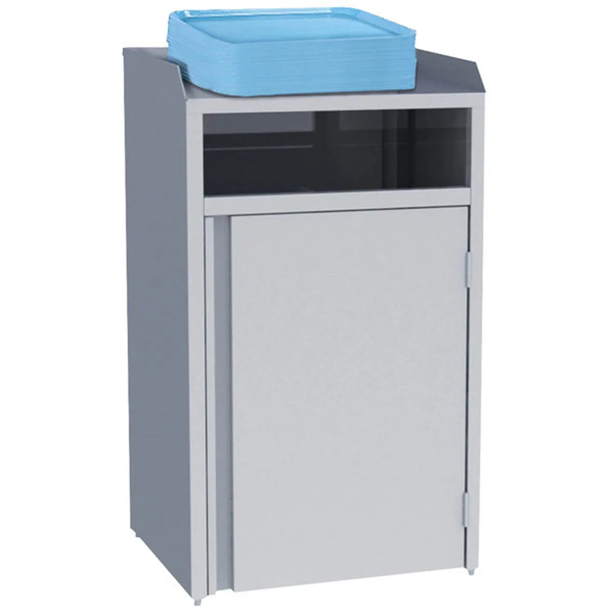 Lakeside 4310 Waste Station, 26-1/2"W x 23-1/4"D x 45-1/2"H, 35 Gallon Capacity