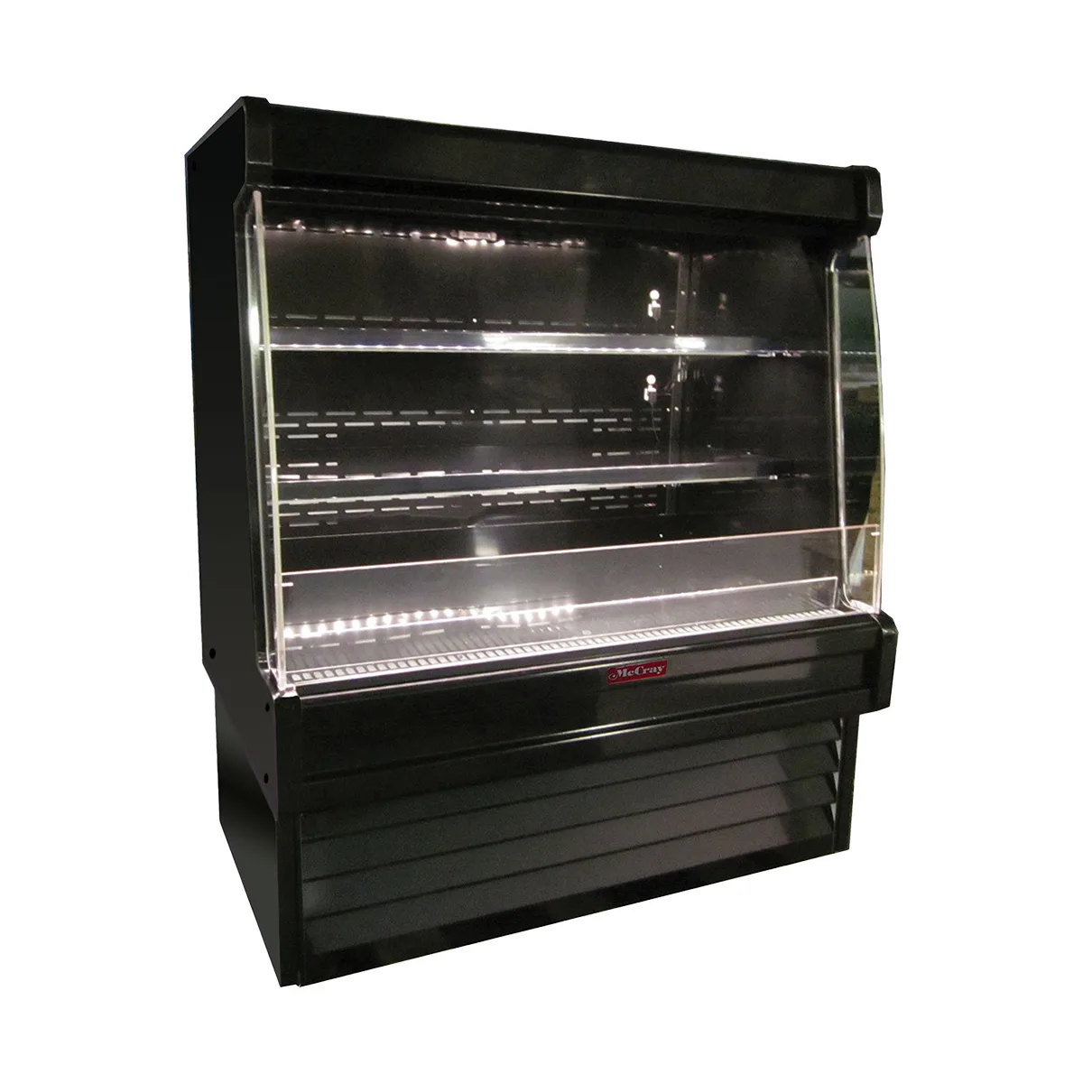 Howard-McCray SC-OP35E-6L-B-LED 75" Refrigerated Produce Display Case, Black