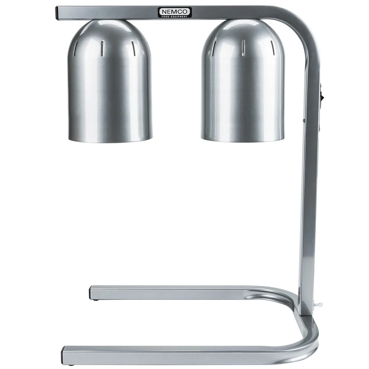 Nemco 6000A-2 Freestanding İnfrared 2 Bulb Type Heat Lamp,Steel Frame