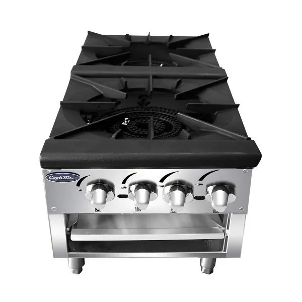 Atosa USA ATSP-18-2L CookRite Low Stock Pot Stove, 2 Burners
