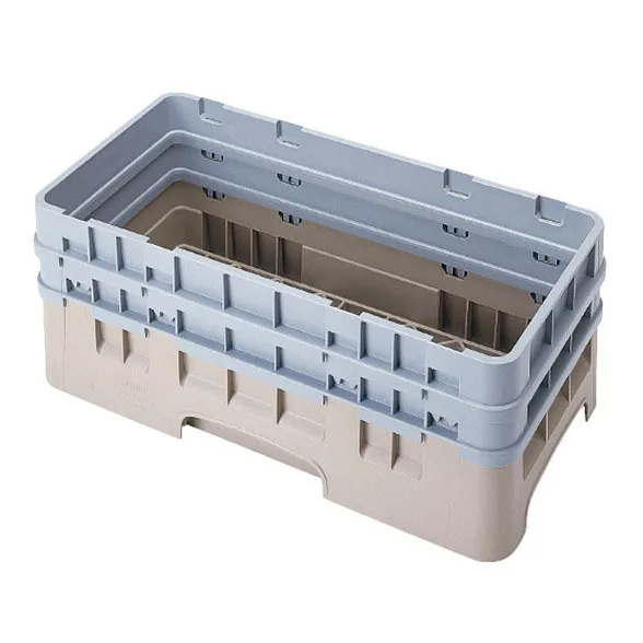 Cambro HBR578167 Camrack Base Rack, Half Size, Brown, Polypropylene, 19-3/4" x 9-7/8", 6-1/2" Inside Rack Height