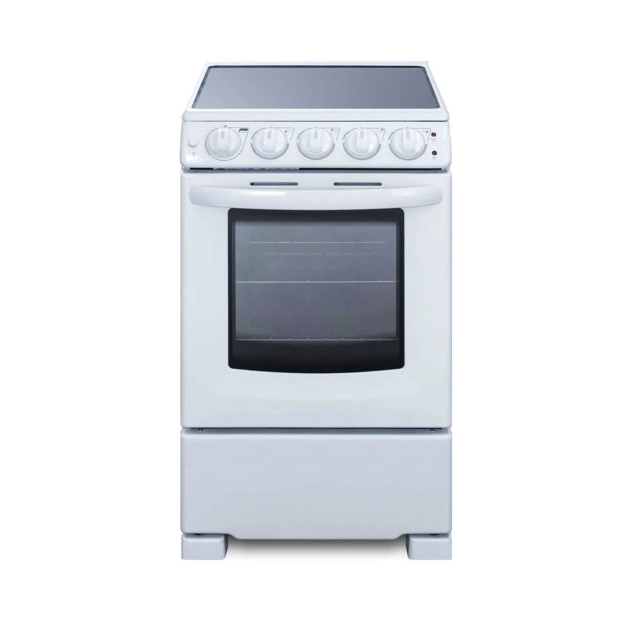 Summit REX2051WRT Electric Range, 20"W, 2.3 Cu.Ft. Oven Capacity