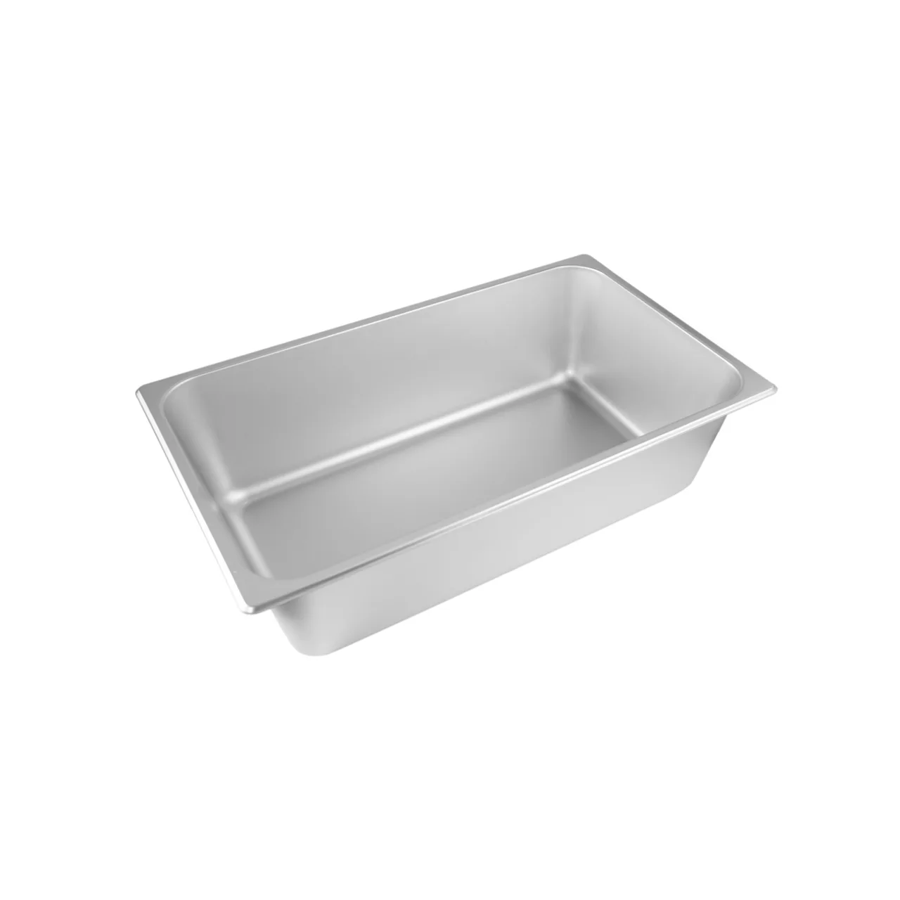 CAC China STPF-S25-6 Stainless Steel Steam Pan, 1/1-size, 6" deep, 25‑gauge, NSF, Dishwasher Safe