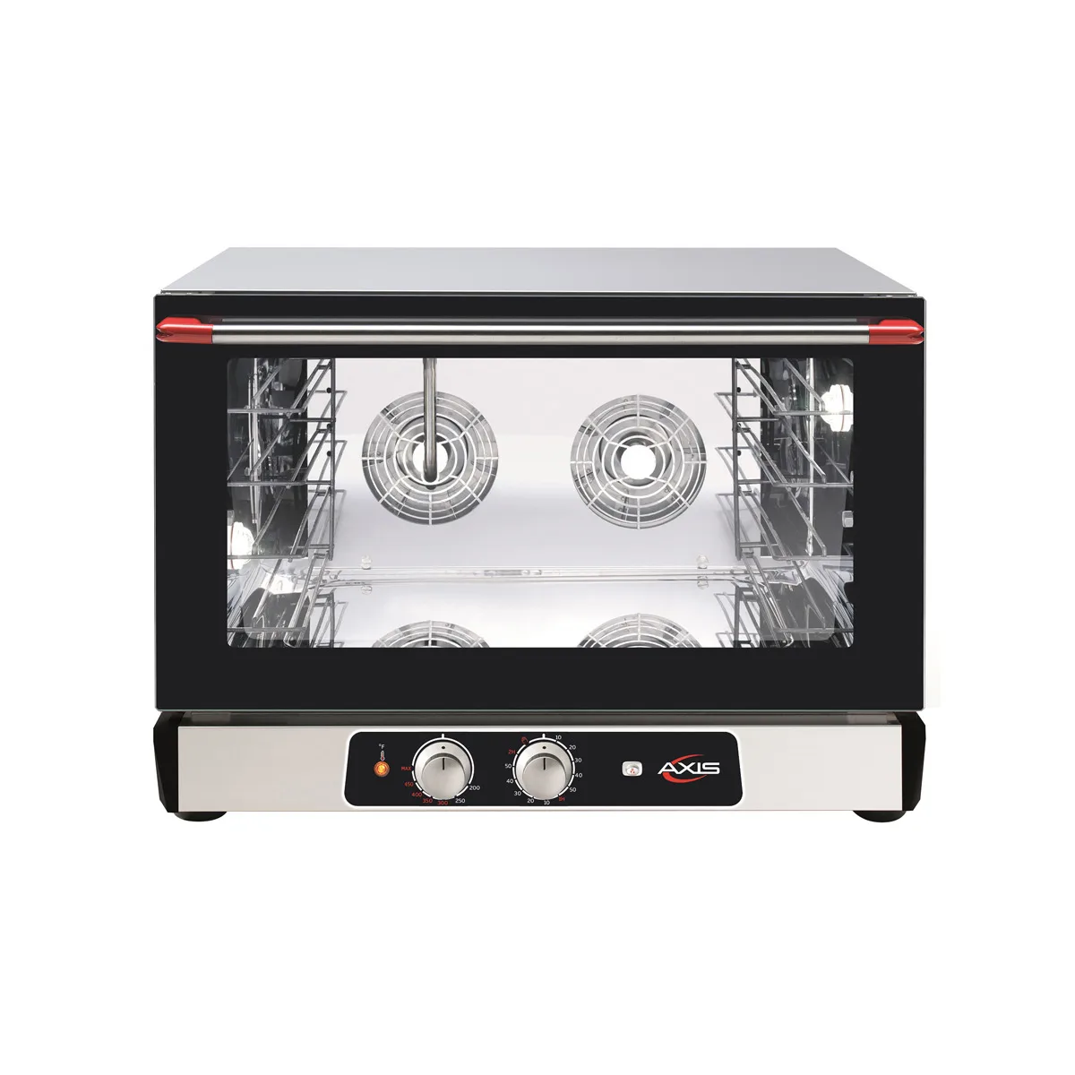 Axis AX-824RH Single Deck Full Size Electric Convection Oven with Manual Controls