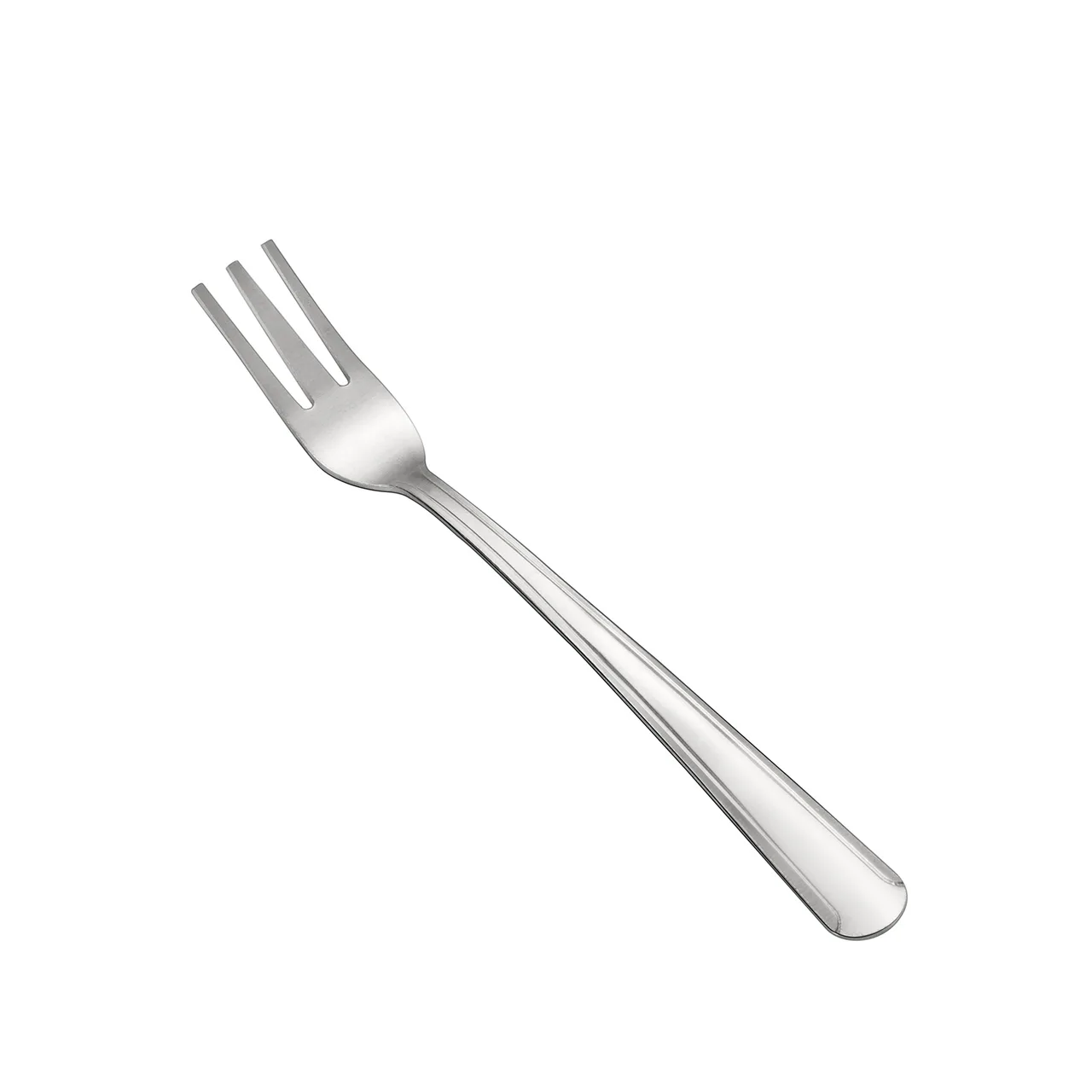 CAC China 1001-07 Dominion Oyster Fork, 5-5/8" (5") Medium Weight, 18/0 Stainless Steel - 1 Dozen