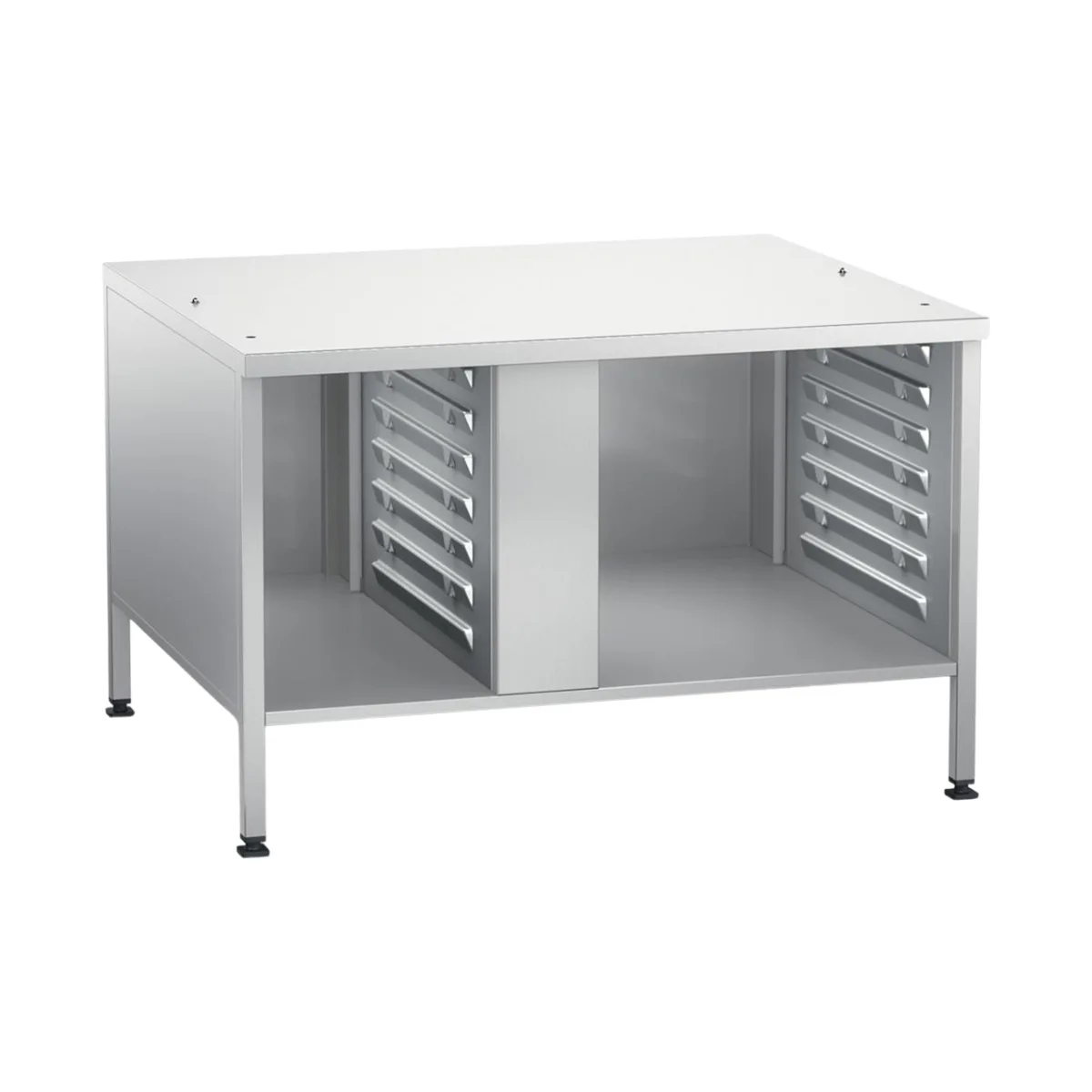 RATIONAL 60.31.092 Stand III Oven Equipment Stand, Stationary, Open Base With pan Slides