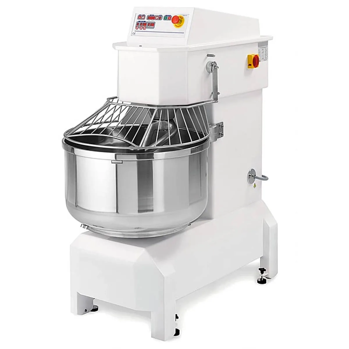 Doyon AEF080 Spiral Mixer with 200 qt Fixed Bowl, 2-Speed, 280 lbs Dough Capacity, 12 hp