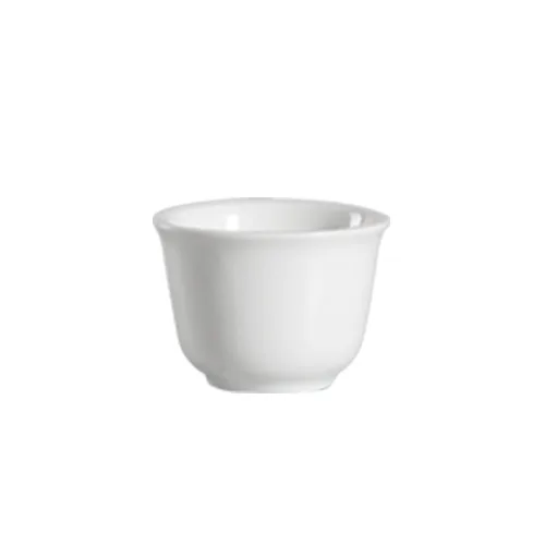 CAC China 101-55 - Chinese Tea Cup, 5 oz (3" Dia x 2-1/4" H), Porcelain, Microwave Safe - 1 Dozen