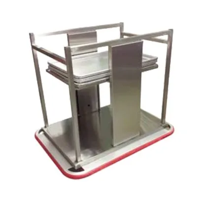 Carter-Hoffmann OTD1826 33" Open Tray Rack Dispenser w/ 1 Stack, for 18" x 26" Trays