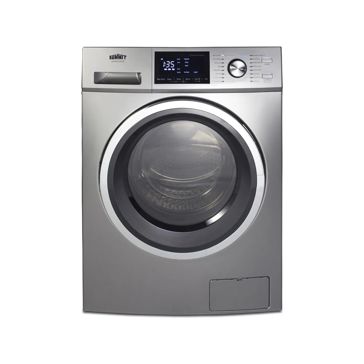Summit SPWD2203P 24" Washer/Dryer Combo, front-opening, non-vented, 2.7 cu. ft.