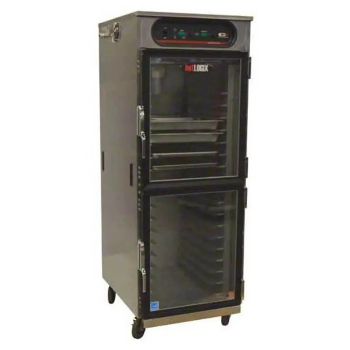 Carter-Hoffmann HL10-18 HotLOGIX "Full Height" 1-Door Heated Holding Cabinet, Solid Door, 36×12" or 18×26" Pan Capacity, Stainless Steel