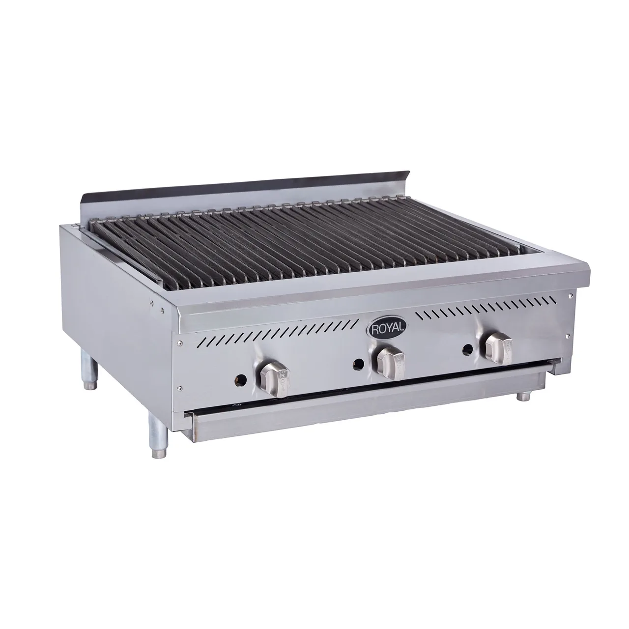Royal Range of California RIB-60 60" Countertop Gas Infrared Radiant Charbroiler, 175.000 BTU