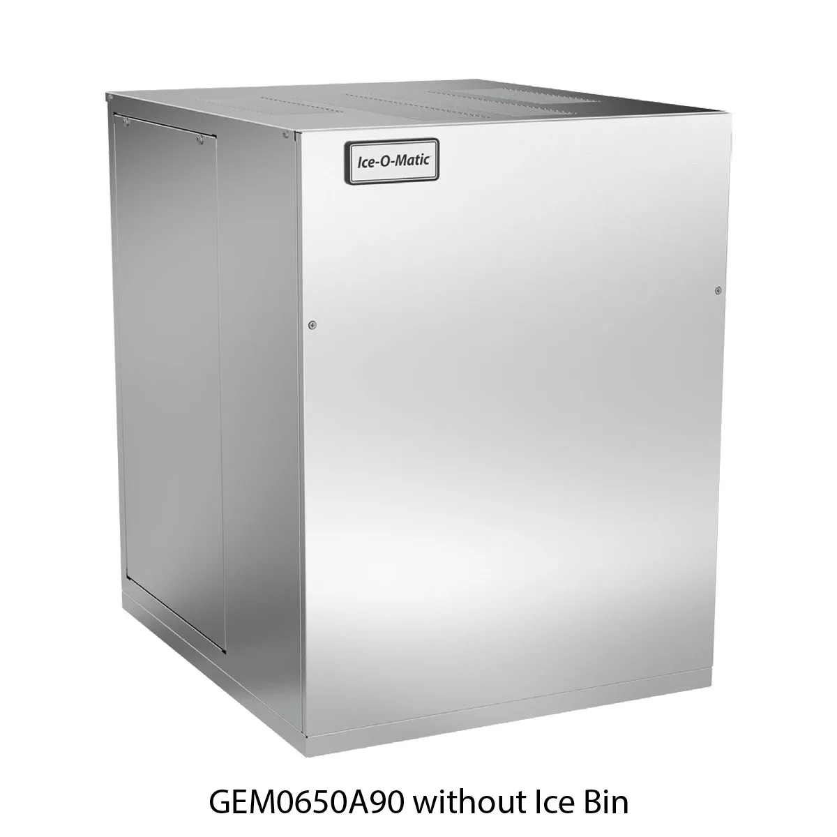 Ice-O-Matic GEM0650A90/B42/KBT24 Air Cooled Nugget 700 lb Ice Machine with Bin, 351 lb Storage