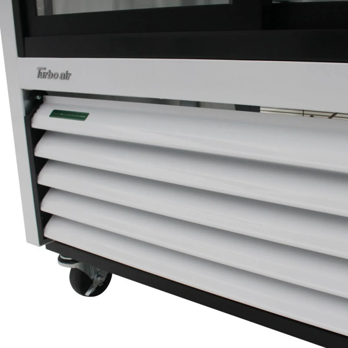 Turbo Air TGM-35R-N 41" 2-Glass Door Merchandiser Refrigerator, White Cabinet, 29.3 cu. ft., LED Light