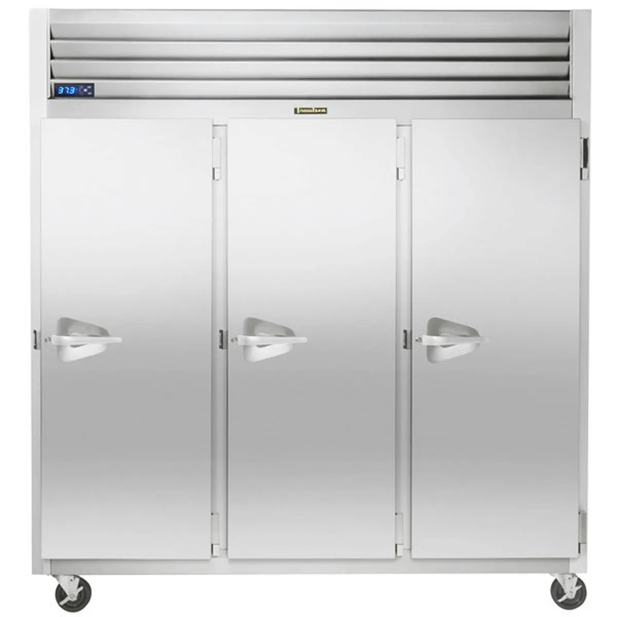 Traulsen G30012-032 76" Reach-In Refrigerator w/ 3 Solid Doors (hinged right/right/right), Top Mount, 69.3 cu. ft.
