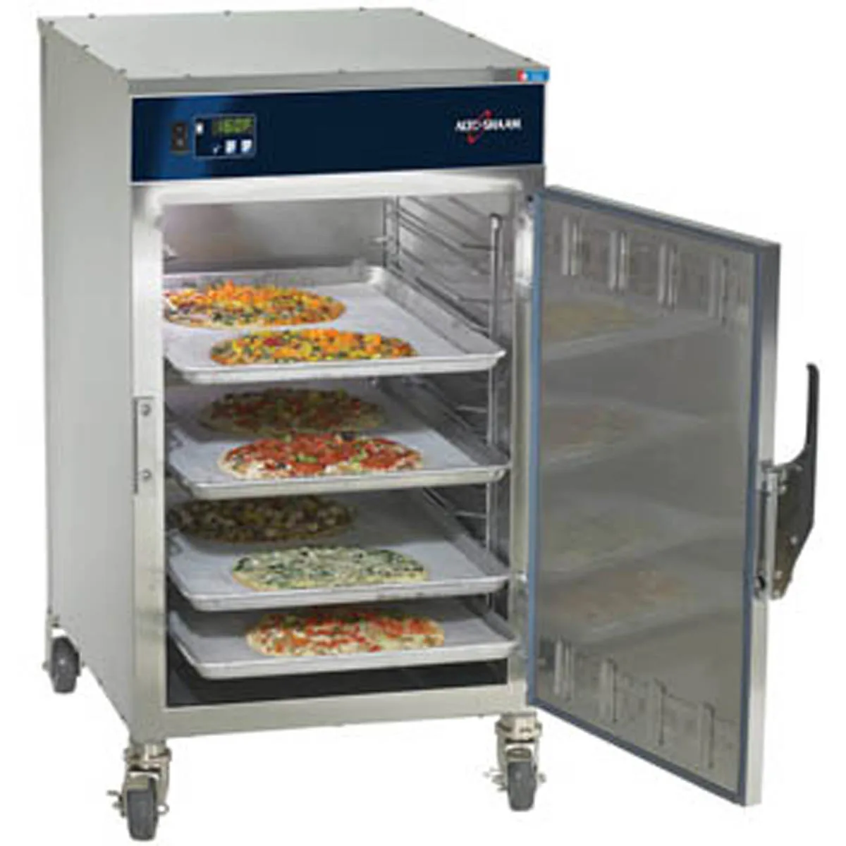 Alto-Shaam 1000-S 1-Section Solid Door Heated Holding Cabinet, 4 Pan Capacity, Stainless Steel