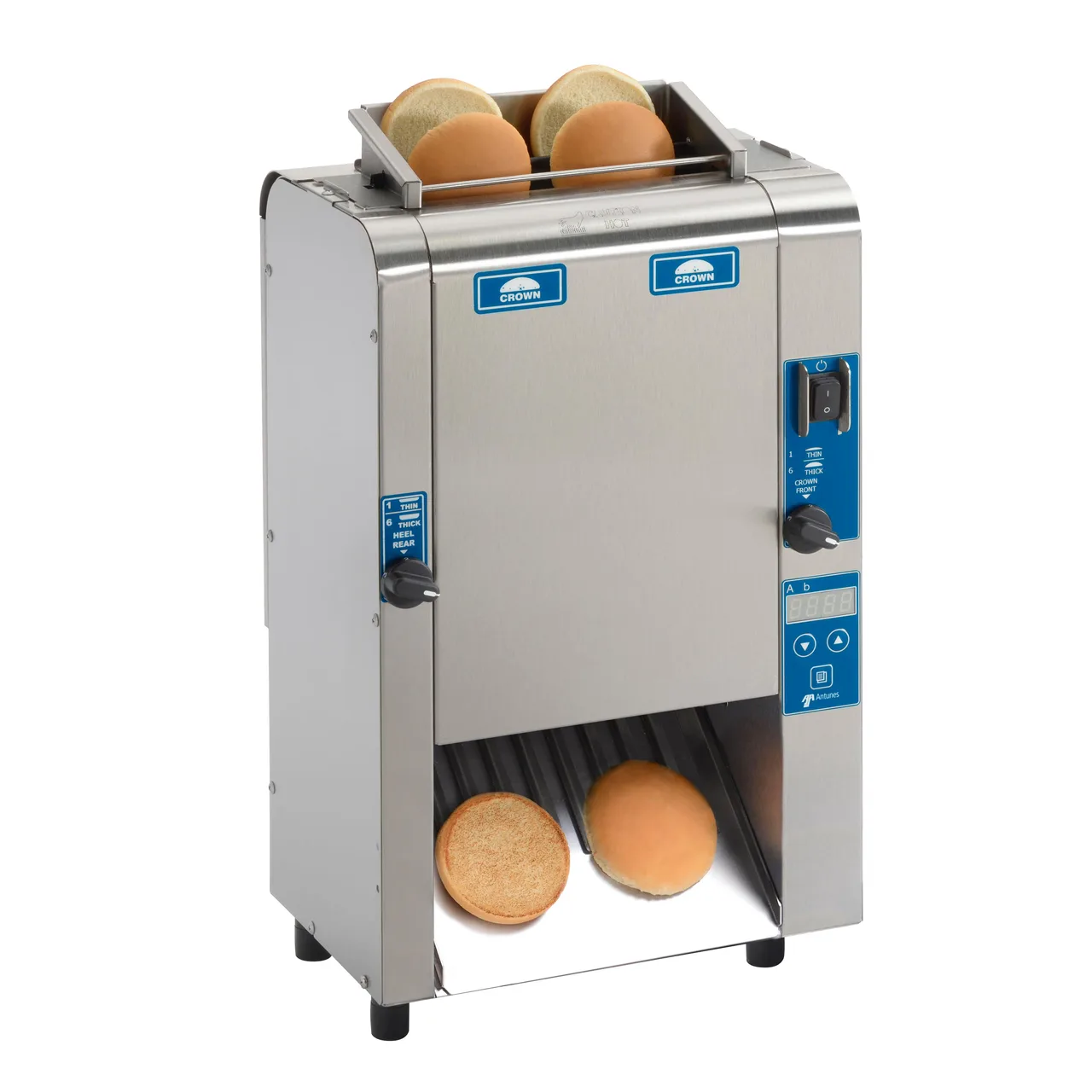 Antunes VCTM-2-9210960 Countertop Conveyor Type Mini Vertical Contact Toaster