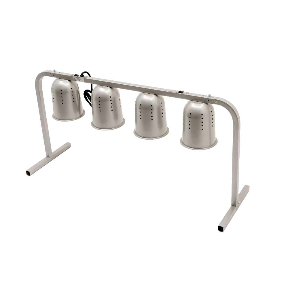 Omcan USA 48395 (Fw-Cn-1000) Heat Lamp, 4-Bulb, Ventilated Aluminum Reflectors