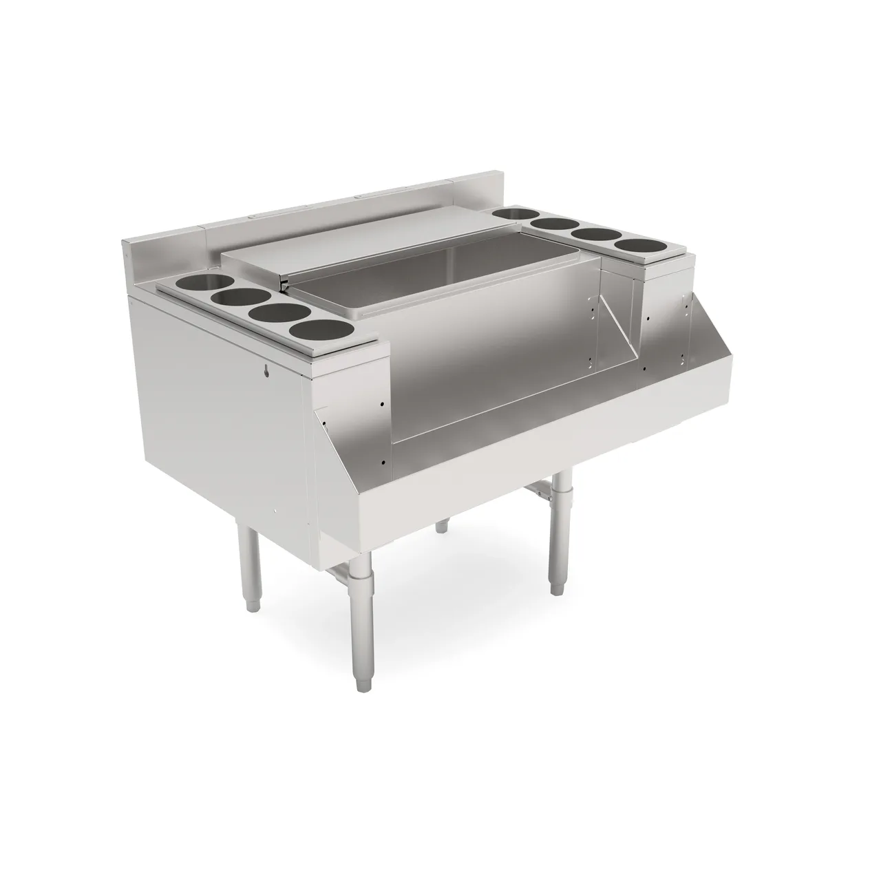 John Boos UBJB-2742-CP10 Casino Jockey Box, Ice Bin/Cocktail Unit