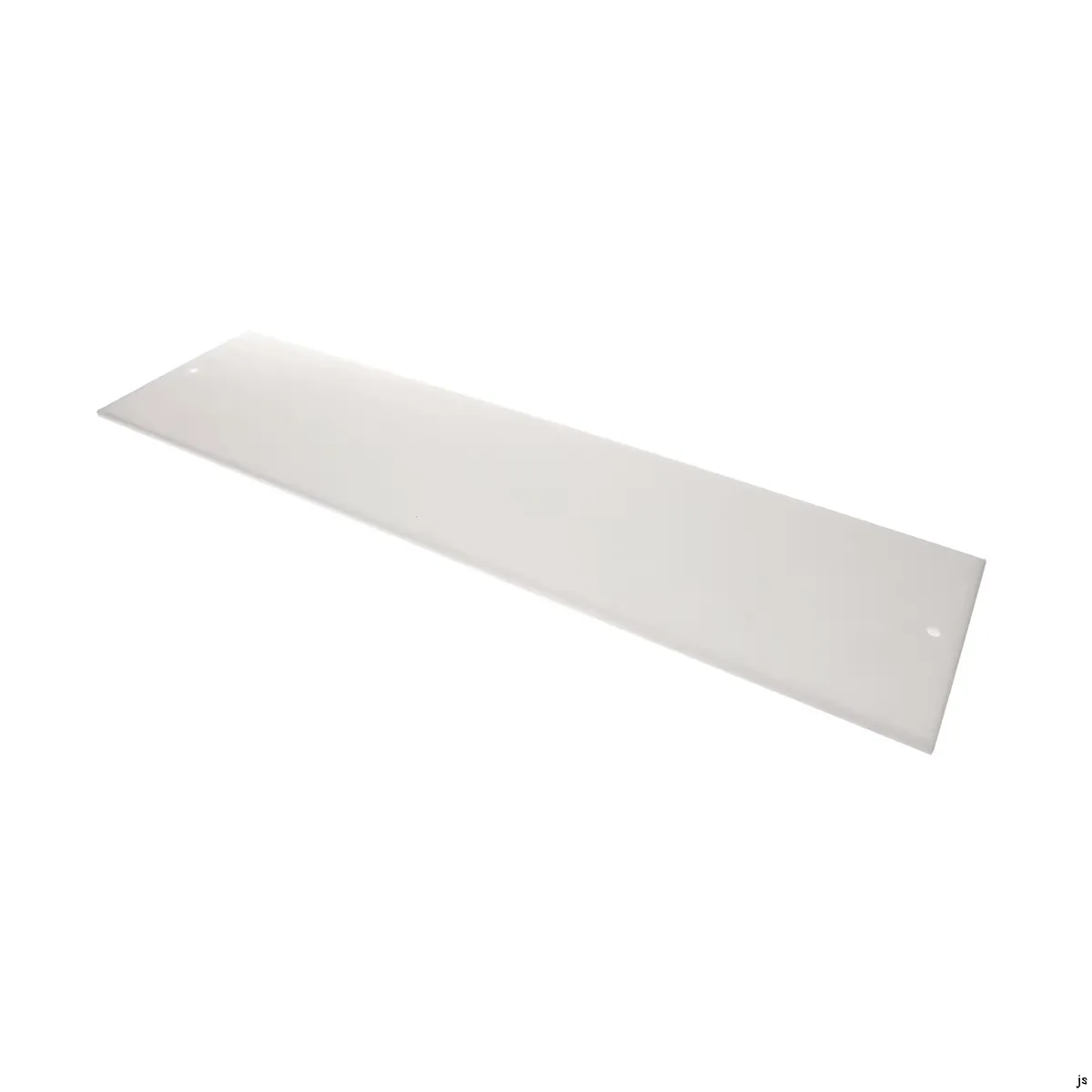 Beverage Air 705-290C-05 White Poly Cutting Board, 10" x 36"-41", 3/8" Thick, for SPE36/SPE36 Mega/SPED36