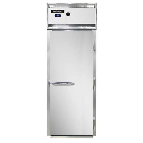 Continental Refrigerator DL1WI - 1-Section Roll-In Heated Holding Cabinet, Stainless Steel Front, Solid Door, Aluminum Interior
