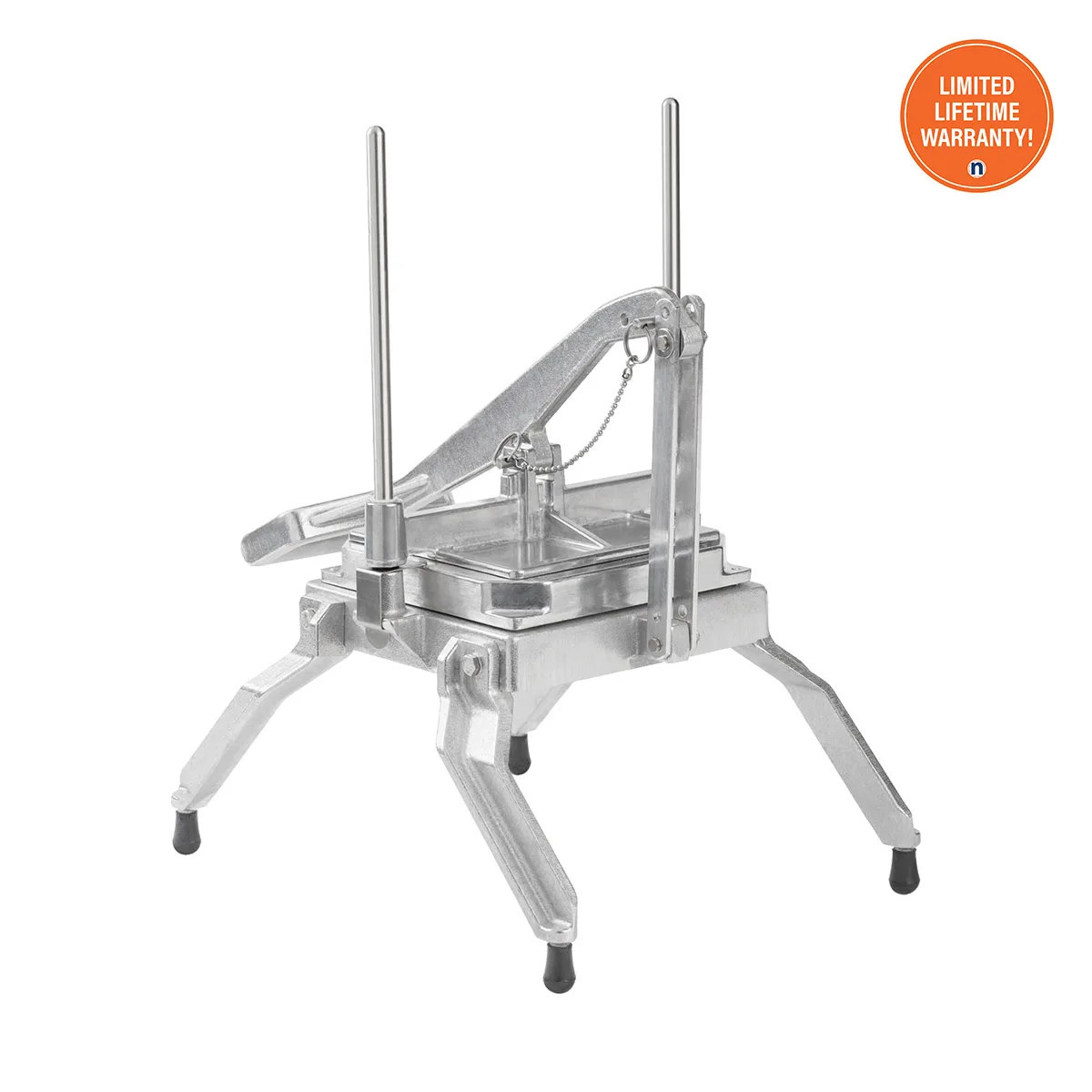 Nemco 55650-3 Manual 1/2" x 1/2" Square Easy LettuceKutter, Cast Aluminum Legs, Interlocked Scalloped Blades