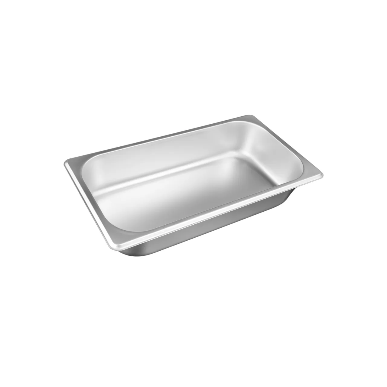 CAC China STPT-S25-2 Stainless Steel Steam Table Pan, 1/3-size, 2-1/2" deep, 25 gauge, NSF, Dishwasher Safe