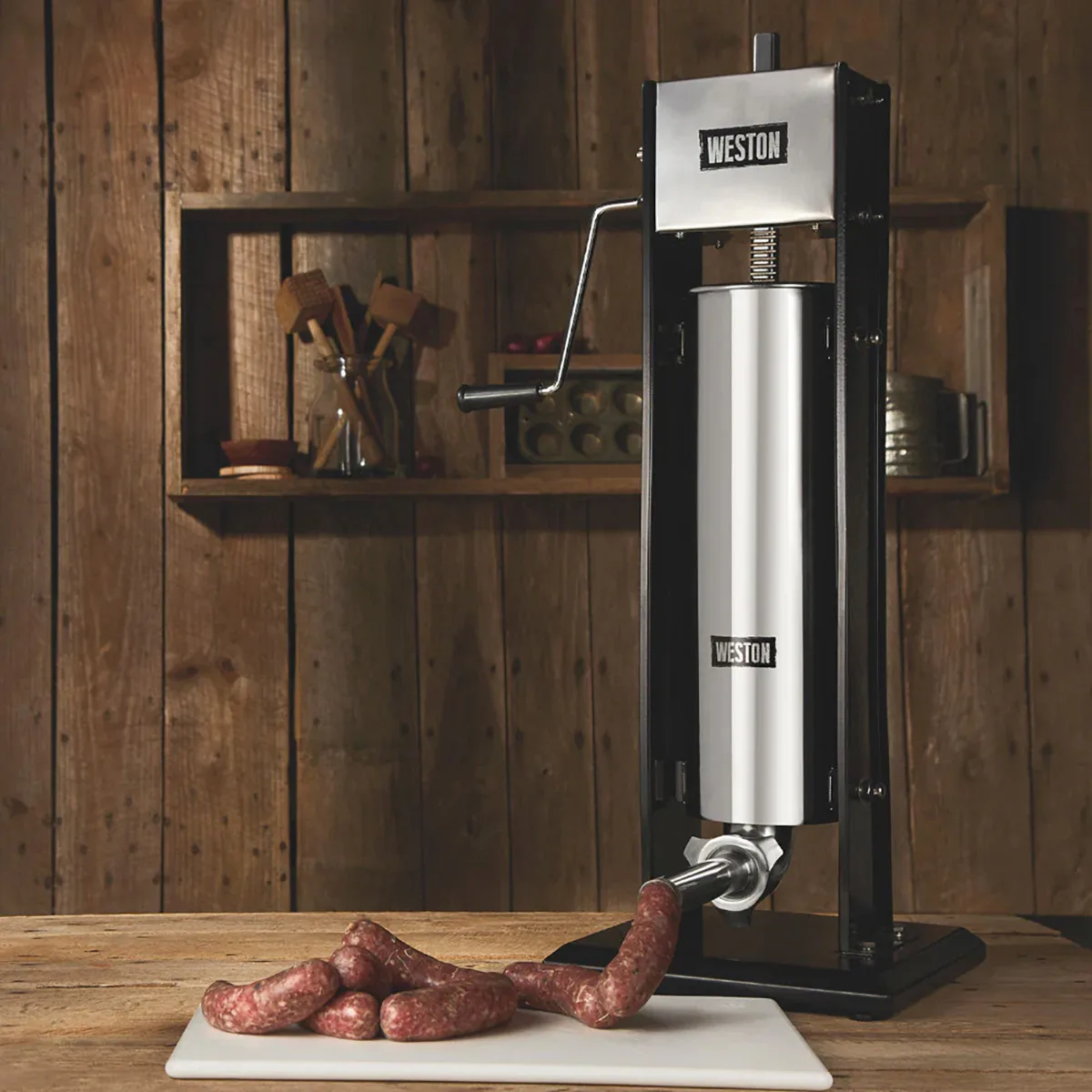 Hamilton Beach 86-1501-W Weston Vertical Sausage Stuffer, Manual