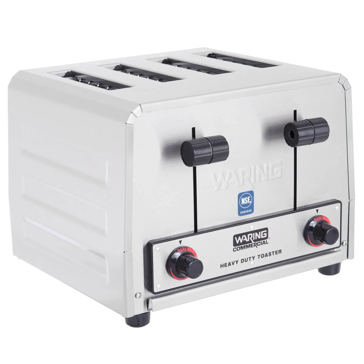 Waring WCT800RC Commercial Toaster, Heavy-Duty, (4) 1-1/8" Slots