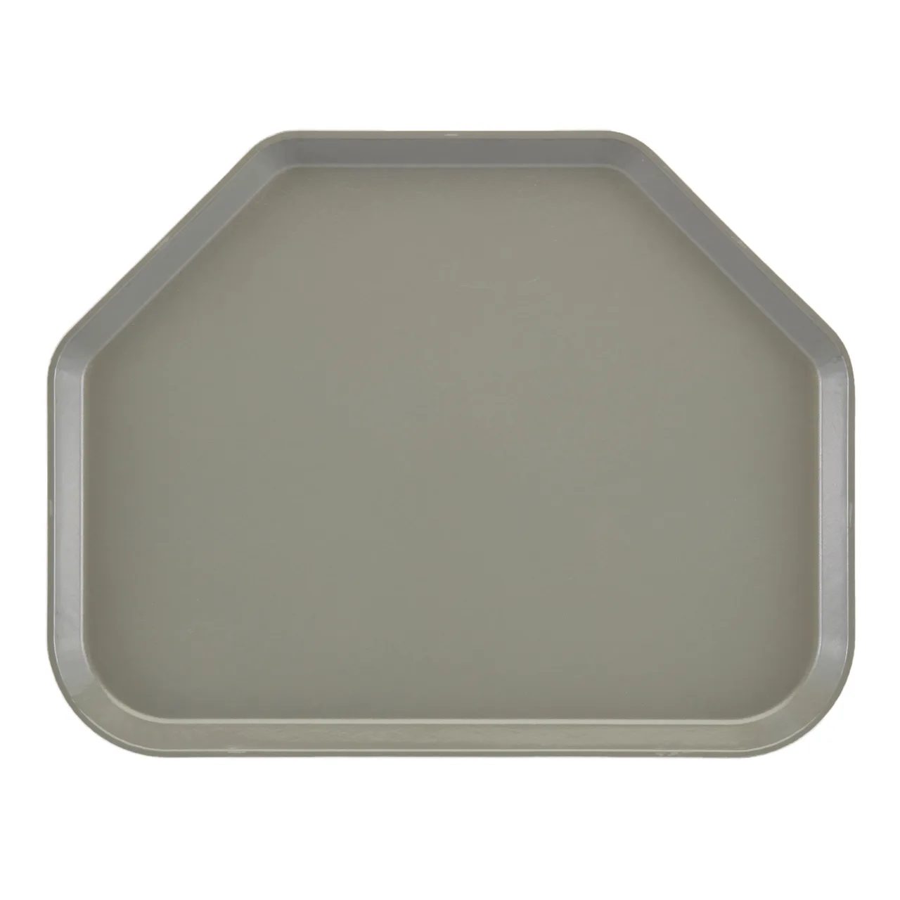 Cambro 1418TR107 Camtray Trapezoid Tray, 14" x 18", Fiberglass, Pearl Gray, Made in USA