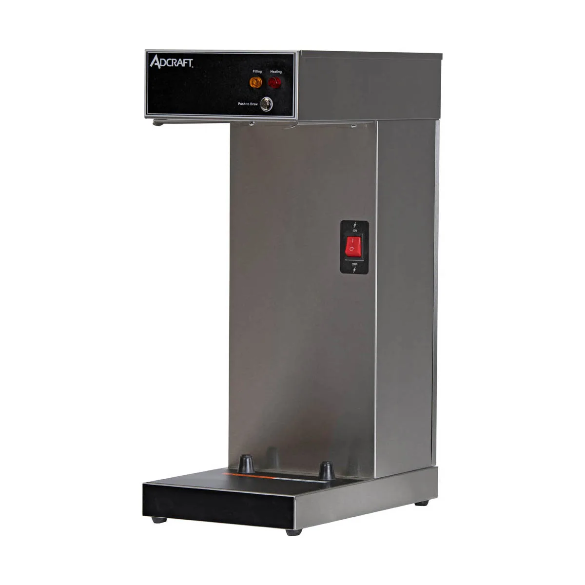 Adcraft UB-289 Single Coffee Brewer For Airpots w/ 3.8-Gal. Hourly Capacity, Automatic Fill