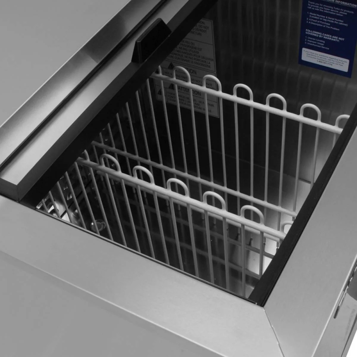Turbo Air TBC-24SD-N6 24" Super Deluxe Bottle Cooler, 3.6 cu. ft.