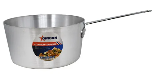 Omcan USA 43348 Sauce Pan – 8.5 Qt Commercial Aluminum Sauce Pan for Professional Kitchens
