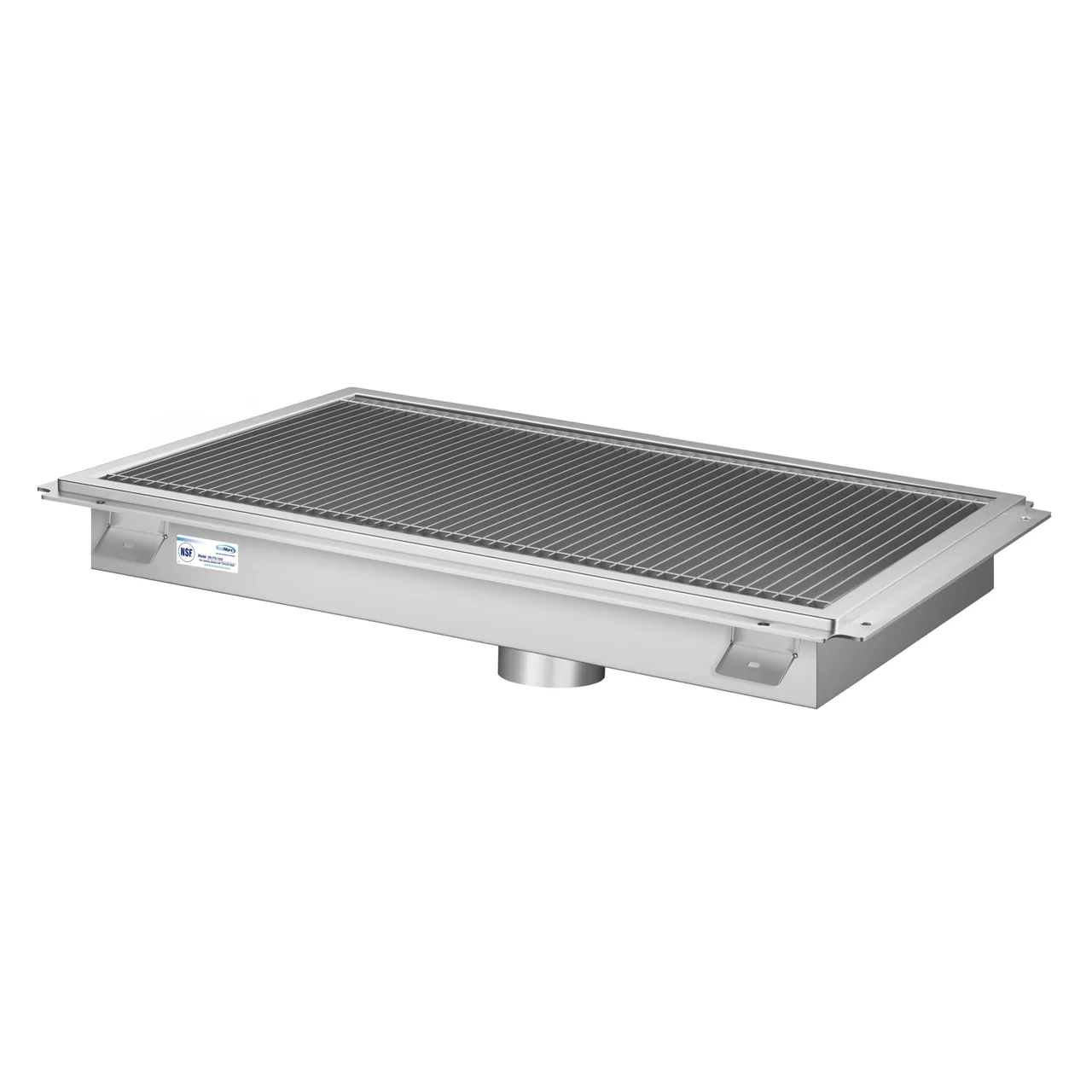 Koolmore KM-FTG-1296 Koolmore Commercial Floor Trough Drain, 96"W X 12"D