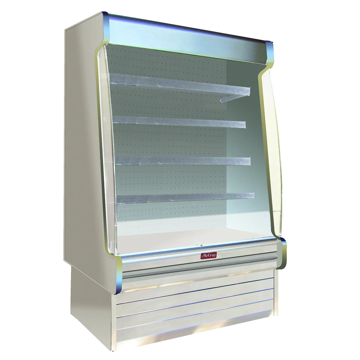 Howard-McCray R-OD35E-6S-S-SL 75" Multi-Purpose Air Curtain Merchandiser, Stainless Steel