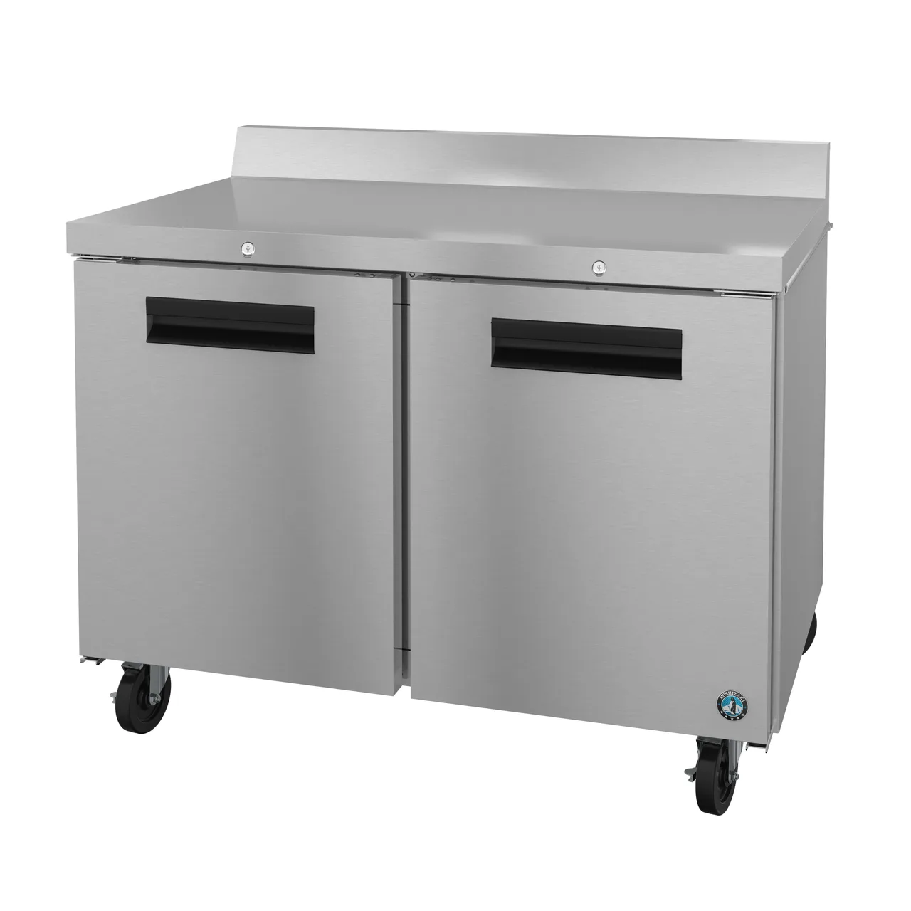 Hoshizaki WR48B-01 48" 2-Section Worktop Refrigerator w/ 2 Lockable Doors, 13.66 cu. ft.