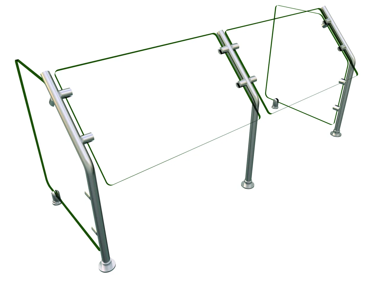 Hatco ES31-48 Flav-R-Shield™ Es31 Food Shield, Self Service, 48"W X 18"D X 22"H