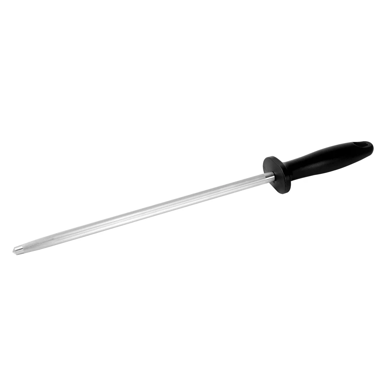 CAC China KFSP-12 Sharpening Steel Knife, 12" L Blade, Round Design, Kitchen Cutlery