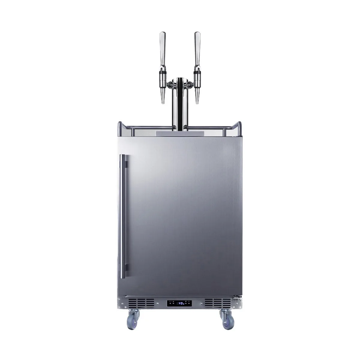 Summit SBC682NCFTWIN Indoor/Outdoor Nitro/Cold Brew Coffee Dispenser, 5.6 cu. ft. - 115V