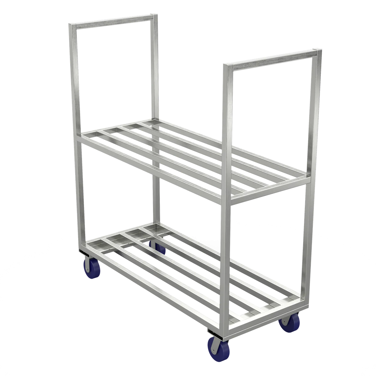 Winholt SMC-63 Sani-Mobile Cooler Cart, 25" x 63" x 71", 3000 lb, All-Welded Heavy Duty Aluminum, NSF