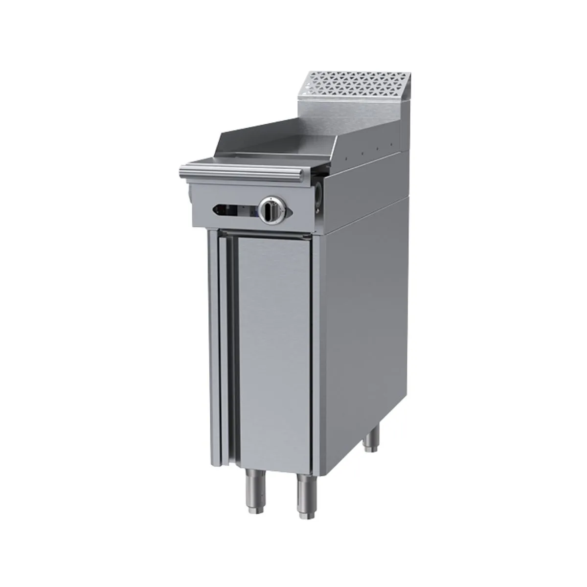 Garland US Range C12-1-1S 12" Gas Heavy Duty Range, 12" Full Griddle w/ Thermostatic Controls, (1) Cabinet Base, 30.000 BTU