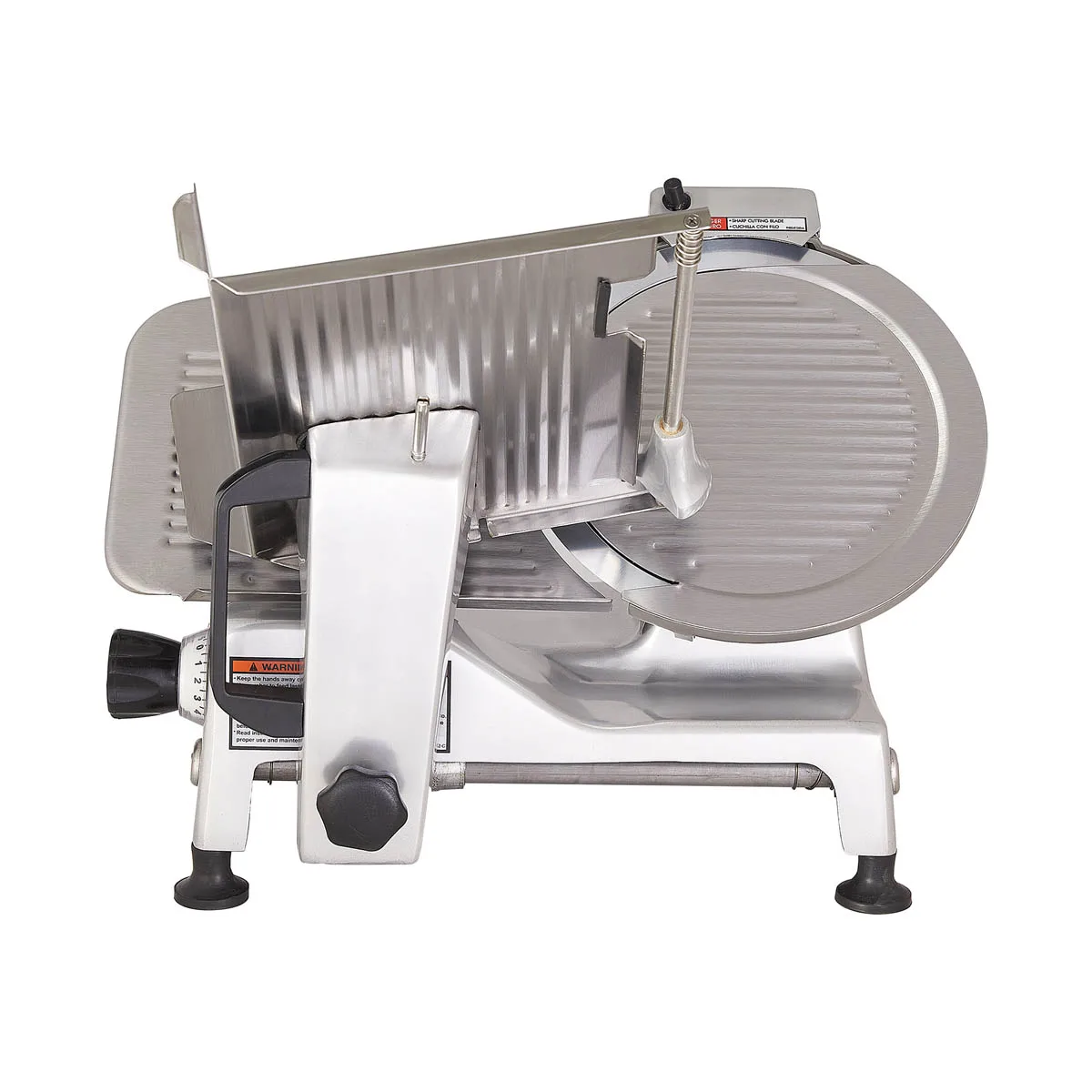 Pro-Cut KDS-12 Meat Slicer – 12” Chromium Steel Blade, 11/16” Slice, Belt-Driven, 1/3 HP, 250W, Stainless Steel