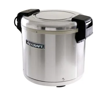 Adcraft RW-E50 Commercial Electric Rice Warmer, 50 Cups, 120V, 100W