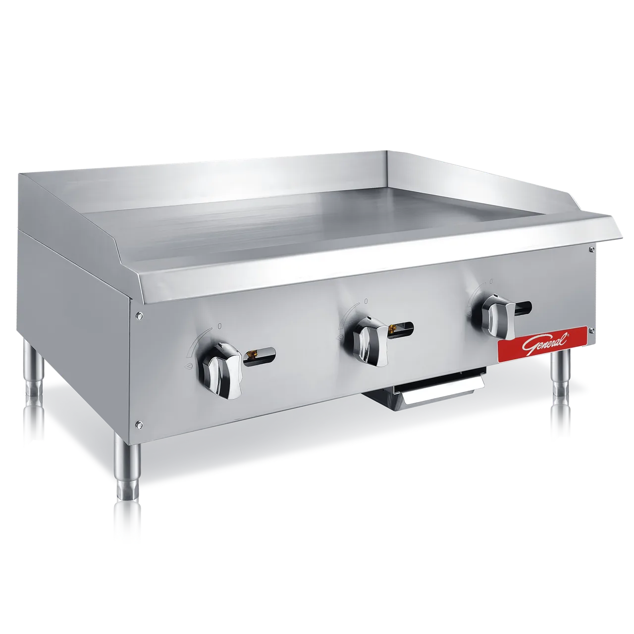 General GCMG-36LP 36" Countertop Gas Griddle with Manual Controls