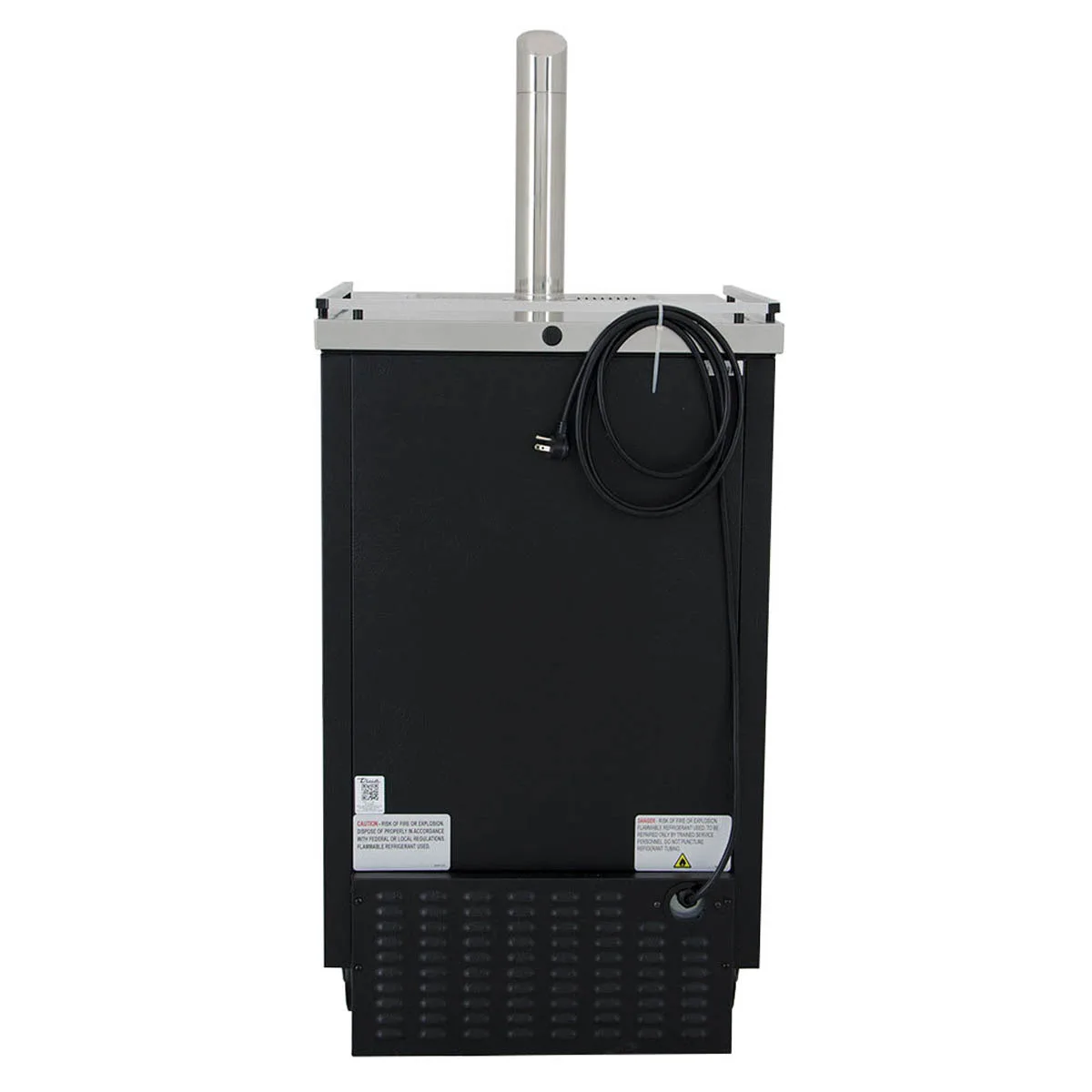 True TDD-1-HC 23" 1 Solid Swing Door Direct Draw Beer Dispenser with 1 Tap & 1 Keg Capacity