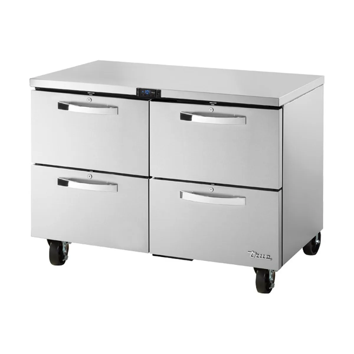 True TUC-48F-D-4-HC~SPEC3 48" 4-Drawer Undercounter Freezer, Stainless Steel, 12 cu. ft.